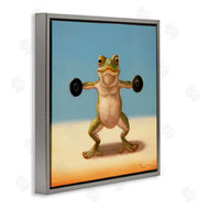 Lucia Heffernan | Exercise Weights Frog