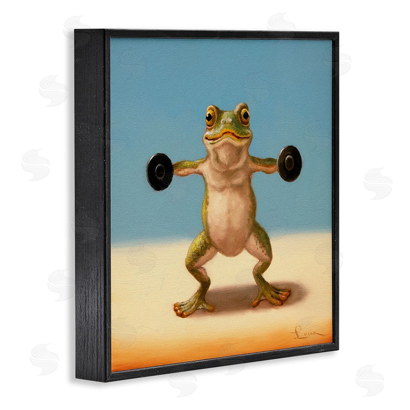 Lucia Heffernan | Exercise Weights Frog