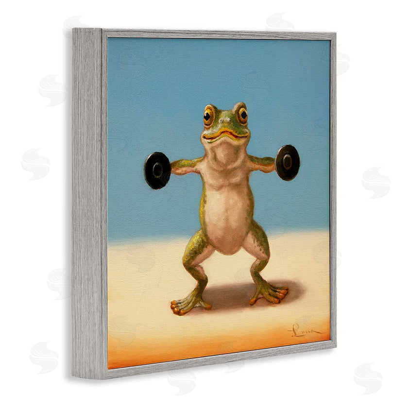 Lucia Heffernan | Exercise Weights Frog