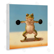 Lucia Heffernan | Exercise Weights Frog