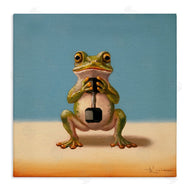 Lucia Heffernan | Frog Lifting Weights
