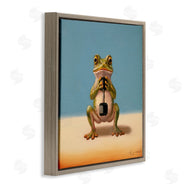 Lucia Heffernan | Frog Lifting Weights