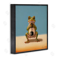 Lucia Heffernan | Frog Lifting Weights