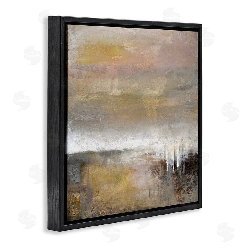 Karen Hale | Neutral Earthy Abstract Landscape