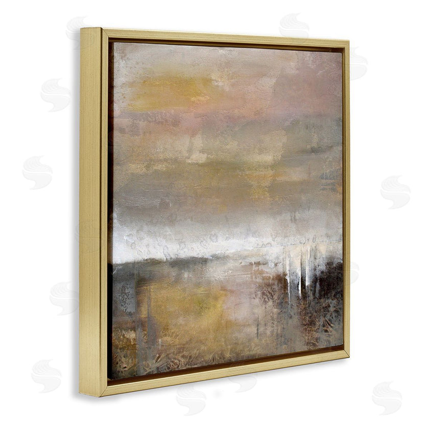 Karen Hale | Neutral Earthy Abstract Landscape