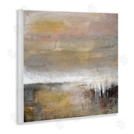 Karen Hale | Neutral Earthy Abstract Landscape
