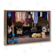 Lucia Heffernan | Bunnies Under Closet View