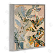 Dusza | Tropical Leaves Warm Tones