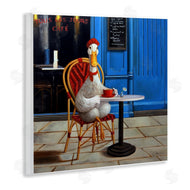 Lucia Heffernan | Trendy Duck at Cafe