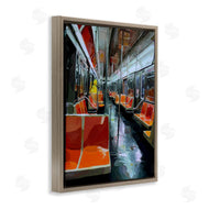 Keith Thomson | Bird Character in Subway Train