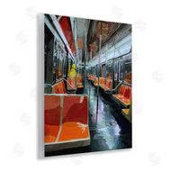 Keith Thomson | Bird Character in Subway Train