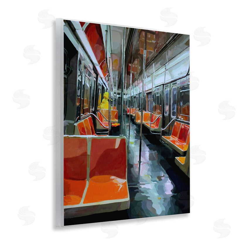 Keith Thomson | Bird Character in Subway Train