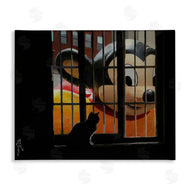 Keith Thomson | Mouse Character Peering at Cat