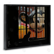 Keith Thomson | Mouse Character Peering at Cat