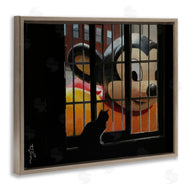 Keith Thomson | Mouse Character Peering at Cat