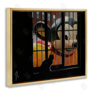 Keith Thomson | Mouse Character Peering at Cat