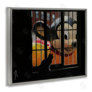 Keith Thomson | Mouse Character Peering at Cat