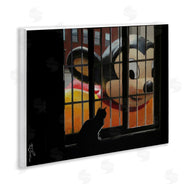 Keith Thomson | Mouse Character Peering at Cat