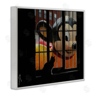 Keith Thomson | Mouse Character Peering at Cat
