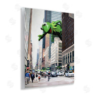 Keith Thomson | Frog Character over City