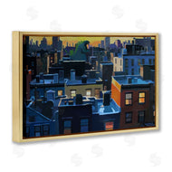 Keith Thomson | Cityscape with Distant Monster