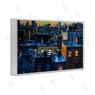 Keith Thomson | Cityscape with Distant Monster