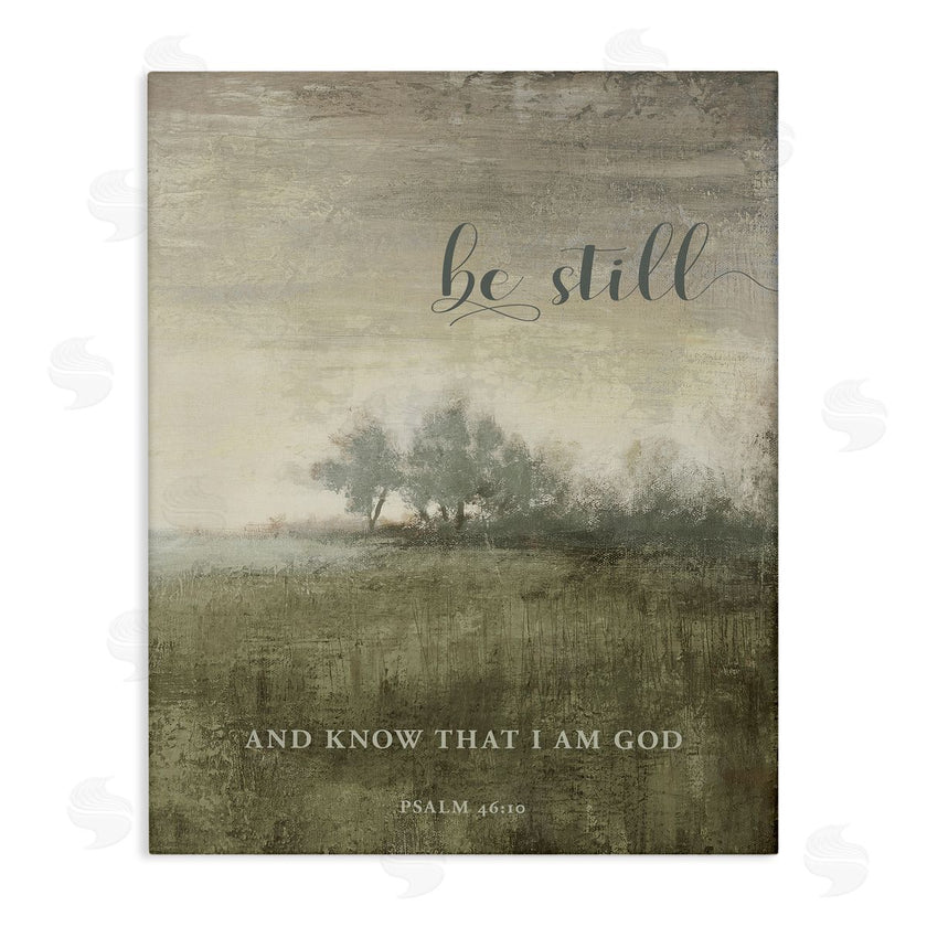 John Spaeth | Be Still over Rustic Landscape