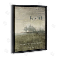 John Spaeth | Be Still over Rustic Landscape