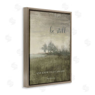 John Spaeth | Be Still over Rustic Landscape