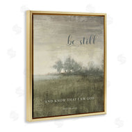 John Spaeth | Be Still over Rustic Landscape