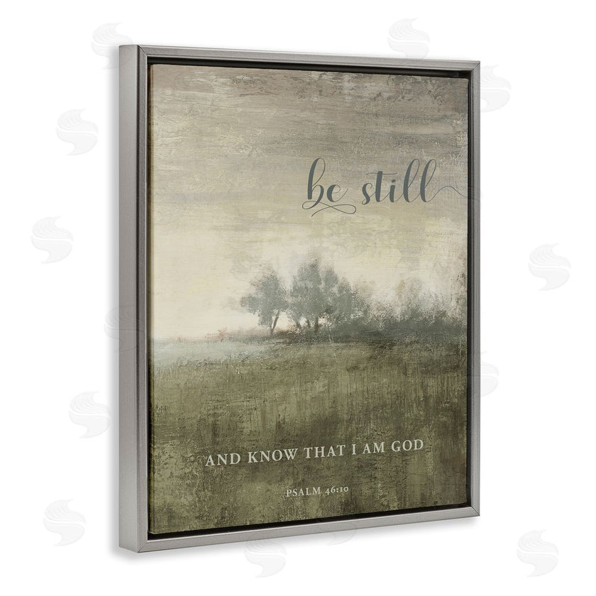 John Spaeth | Be Still over Rustic Landscape