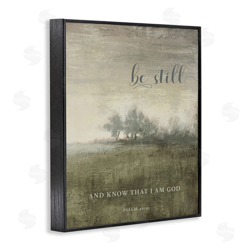 John Spaeth | Be Still over Rustic Landscape
