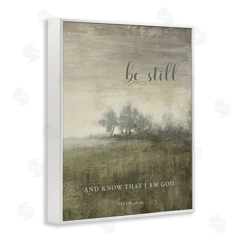 John Spaeth | Be Still over Rustic Landscape