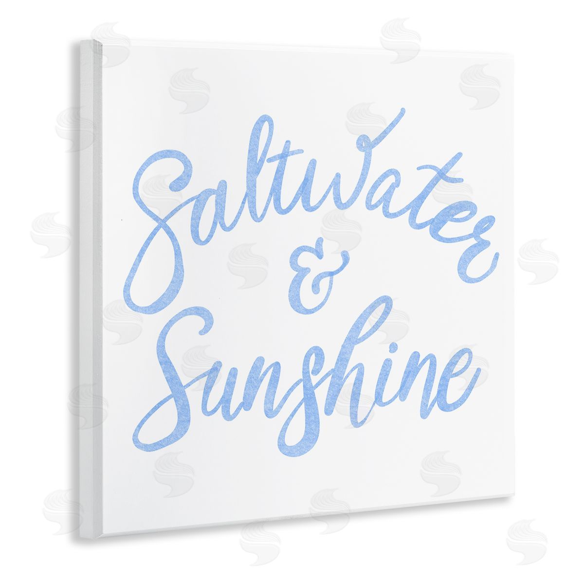 Minimal Saltwater & Sunshine Wood Plaque Wall Art, Home Decor by SunDance Group