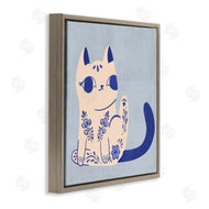 Carrie Cantwell | Ornate Floral Cat
