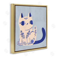 Carrie Cantwell | Ornate Floral Cat