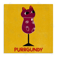 Carrie Cantwell | Purrgundy Cat Wine
