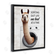 Lettered and Lined | One Load At A Time Llama