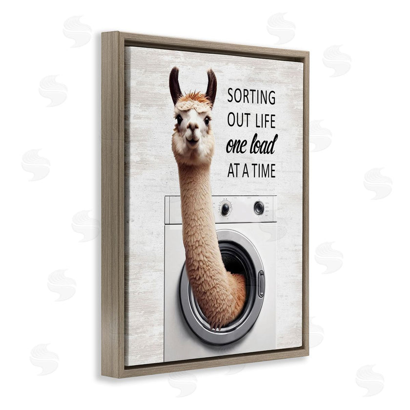 Lettered and Lined | One Load At A Time Llama