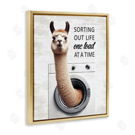 Lettered and Lined | One Load At A Time Llama
