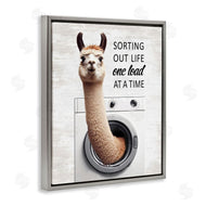 Lettered and Lined | One Load At A Time Llama
