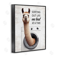 Lettered and Lined | One Load At A Time Llama