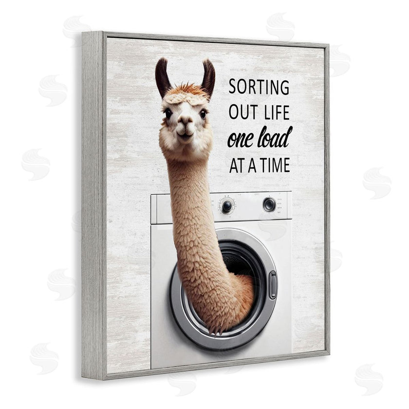 Lettered and Lined | One Load At A Time Llama