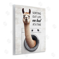 Lettered and Lined | One Load At A Time Llama