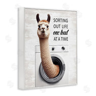 Lettered and Lined | One Load At A Time Llama