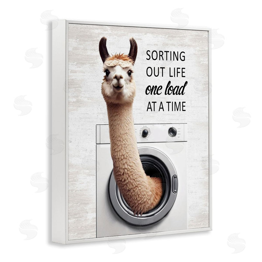 Lettered and Lined | One Load At A Time Llama