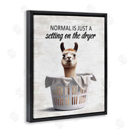 Lettered and Lined | Funny Normal Dryer Quote