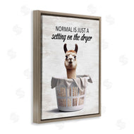 Lettered and Lined | Funny Normal Dryer Quote