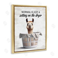 Lettered and Lined | Funny Normal Dryer Quote