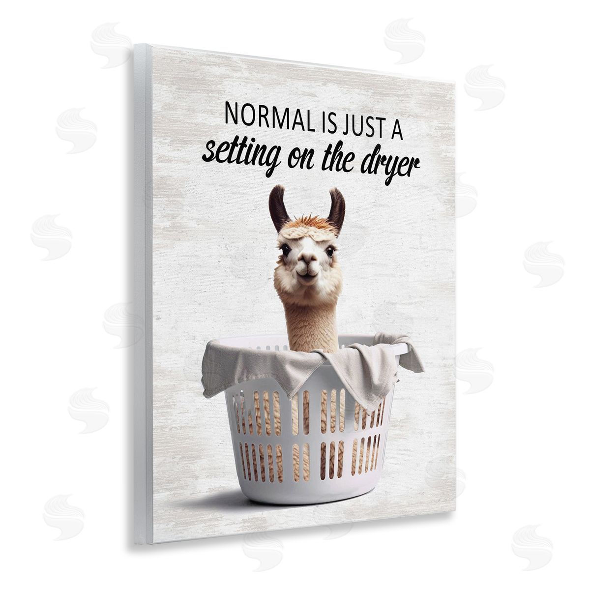 Funny Normal Dryer Quote Wood Plaque Wall Art, Home Decor by Lettered and Lined